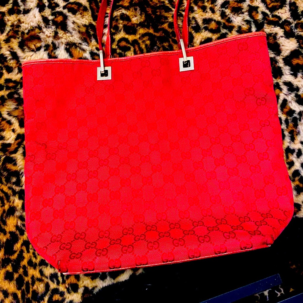 Red Gucci Bag
